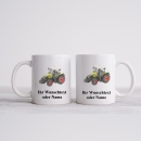 Tasse mit Traktor Claas